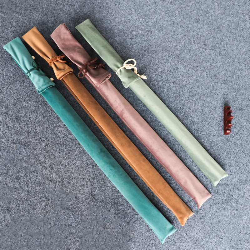 1pc Thickened Velvet Flute Sto - Musical Instrument Long のレビューと価格