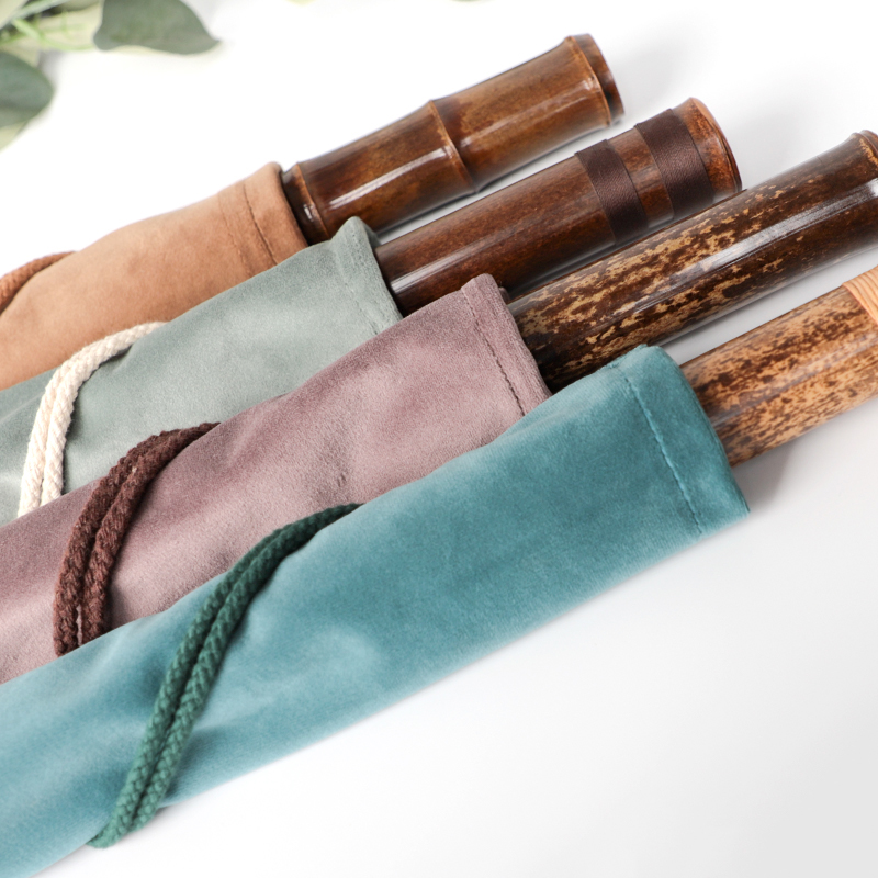 1pc Thickened Velvet Flute Sto - Musical Instrument Long のレビューと価格