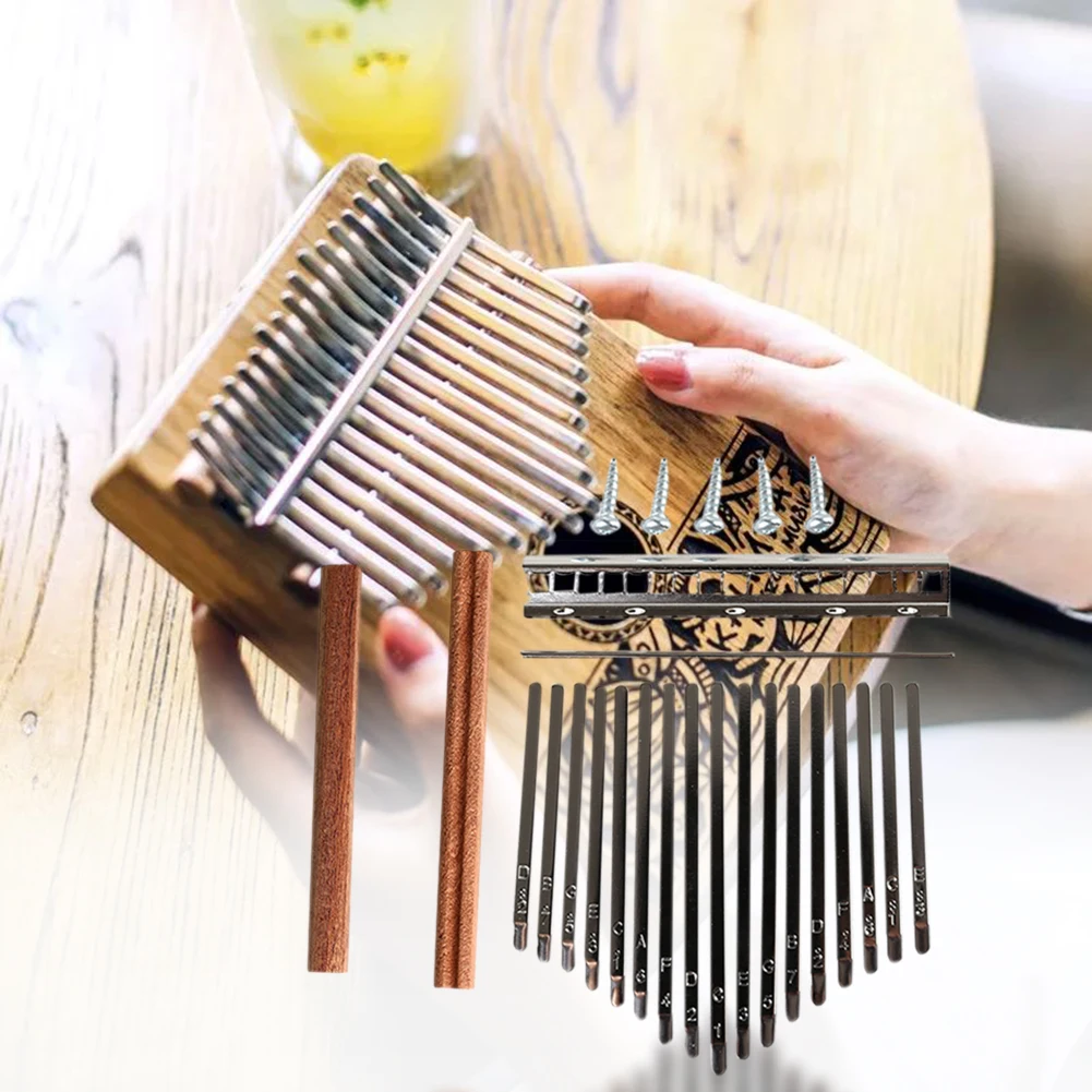 DIY 17 Tone Kalimba Keys Tines - A Musical Instrument With Keys のレビューと価格