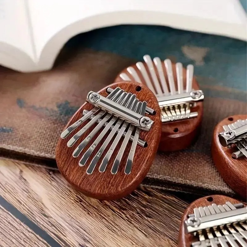 8 Key Mini Wooden Kalimba Thum - A Musical Instrument With Keys のレビューと価格