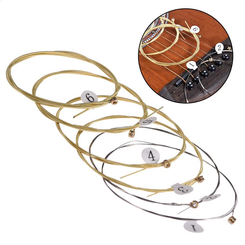 hot sale 6pcs/set Acoustic Gui - Musical Instrument Strings のレビューと価格