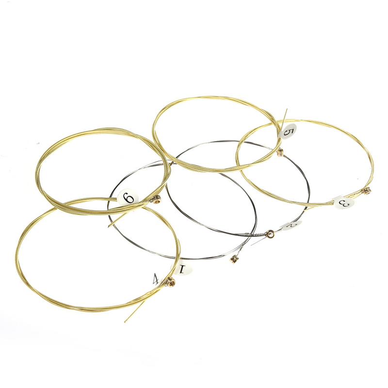 hot sale 6pcs/set Acoustic Gui - Musical Instrument Strings のレビューと価格