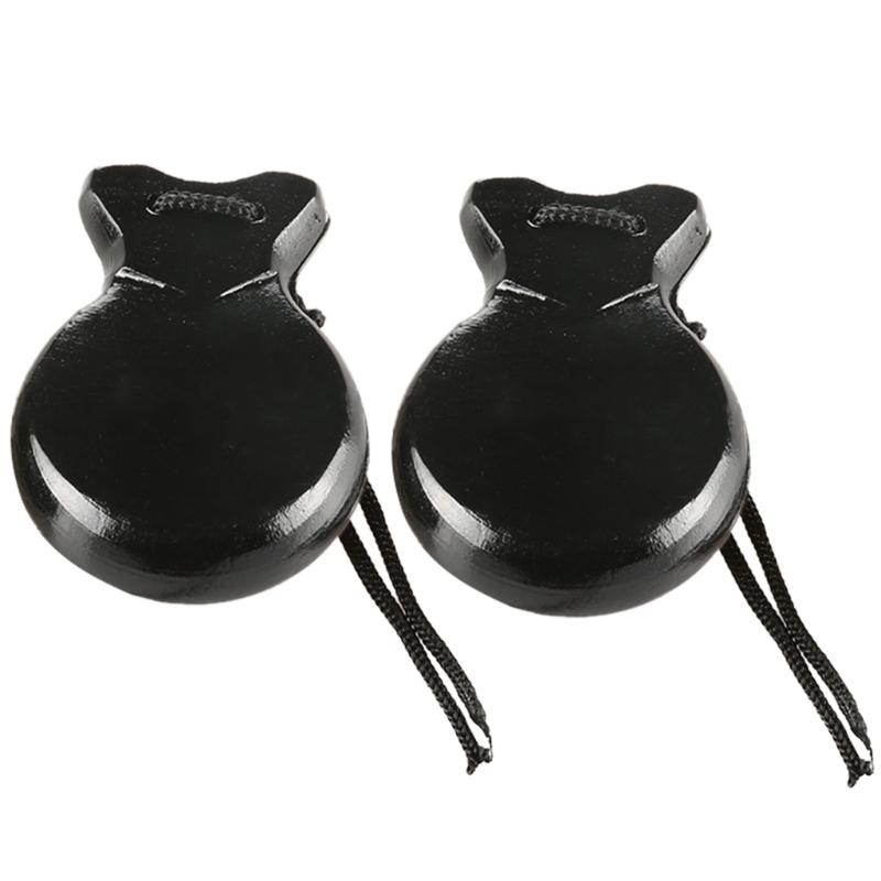 2Pcs Traditional Castanet Wood - Castanet Flamenco のレビューと価格