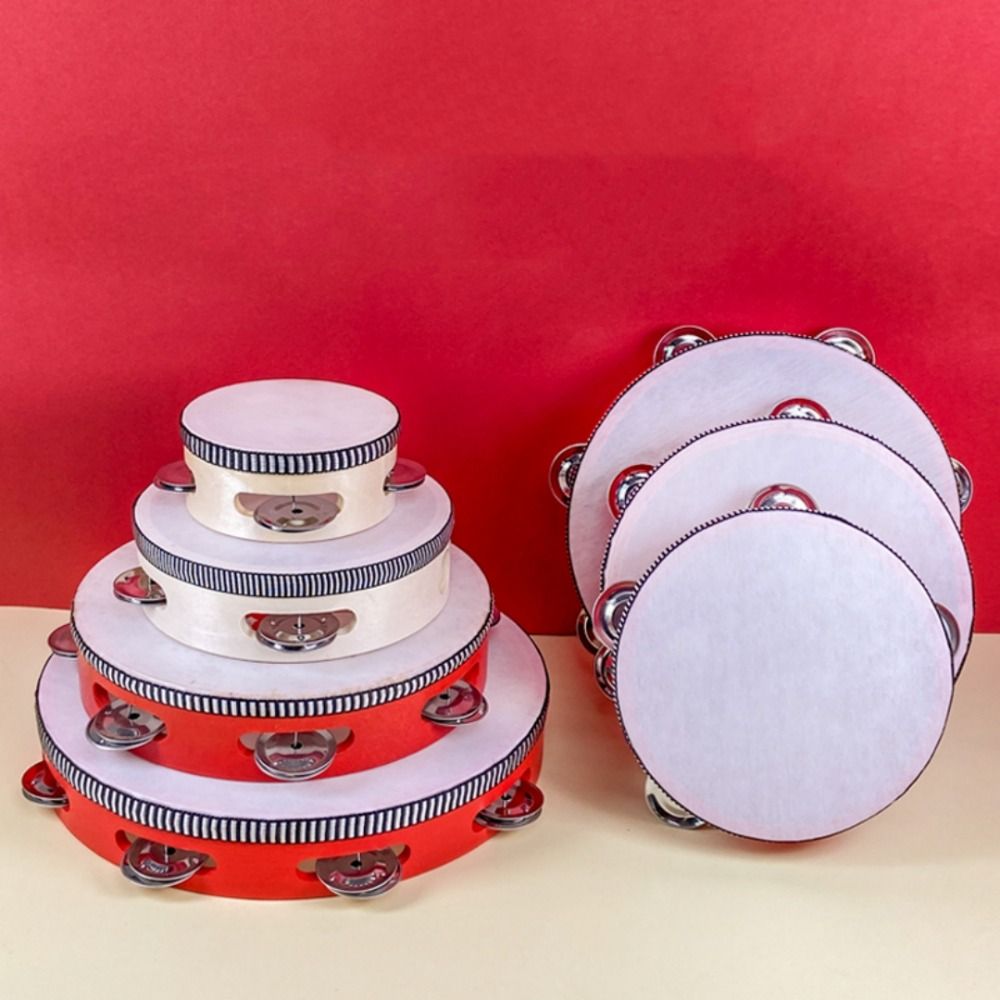 4/6/8/10 Inch Hand Held Drum W - Tambourine Hand Drum のレビューと価格
