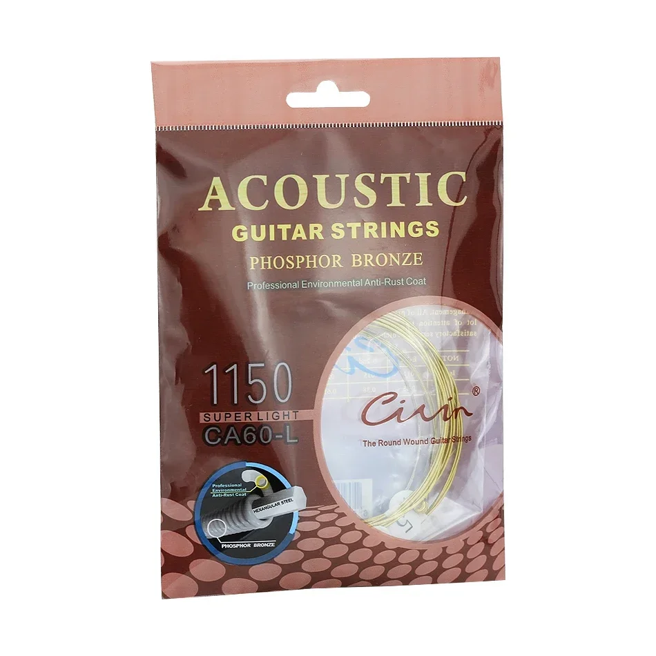 Gearlly 10 Sets Acoustic Guita - Musical Instrument Strings のレビューと価格