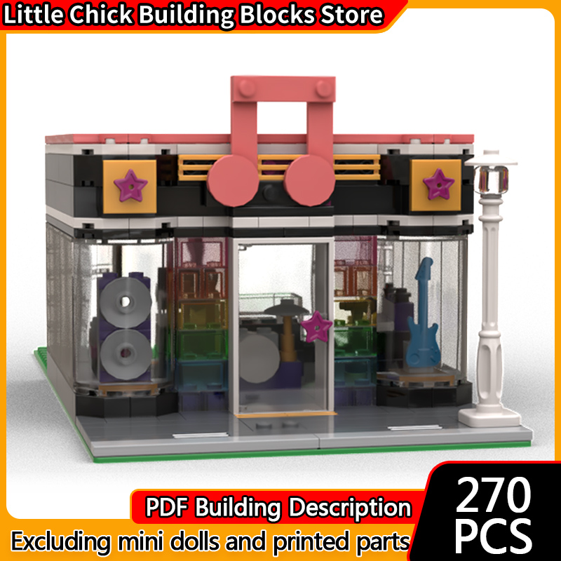 City Street View Model MOC Bui - Musical Instrument Shop のレビューと価格