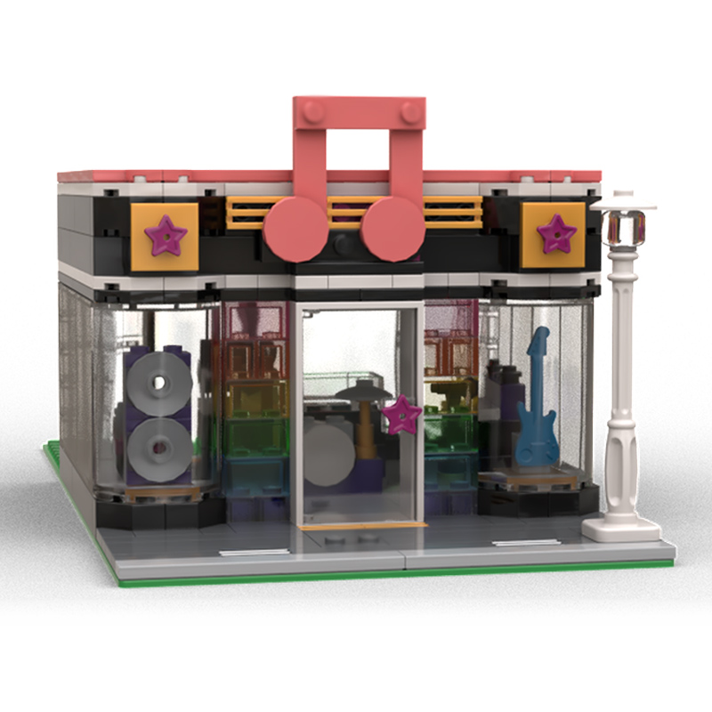 City Street View Model MOC Bui - Musical Instrument Shop のレビューと価格