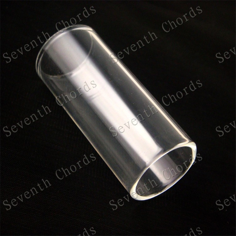 1Pcs Glass Guitar Slide Crysta - Musical Instrument Long のレビューと価格