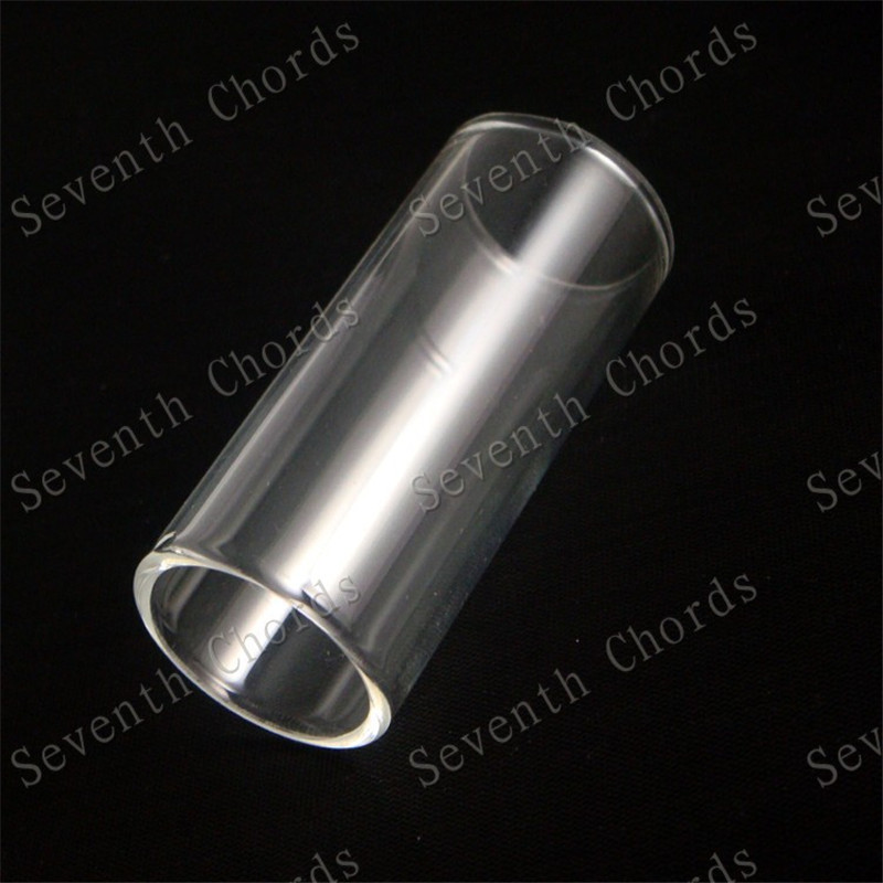 1Pcs Glass Guitar Slide Crysta - Musical Instrument Long のレビューと価格