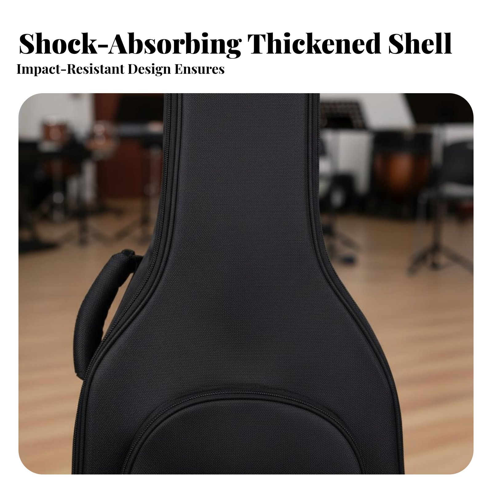 41 Inch Guitar Case Adjustable - Musical Instrument Long のレビューと価格