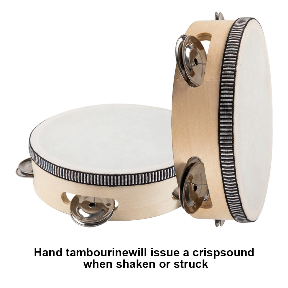 6inch Hand Held Drum Tambourin - Tambourine Hand Drum のレビューと価格