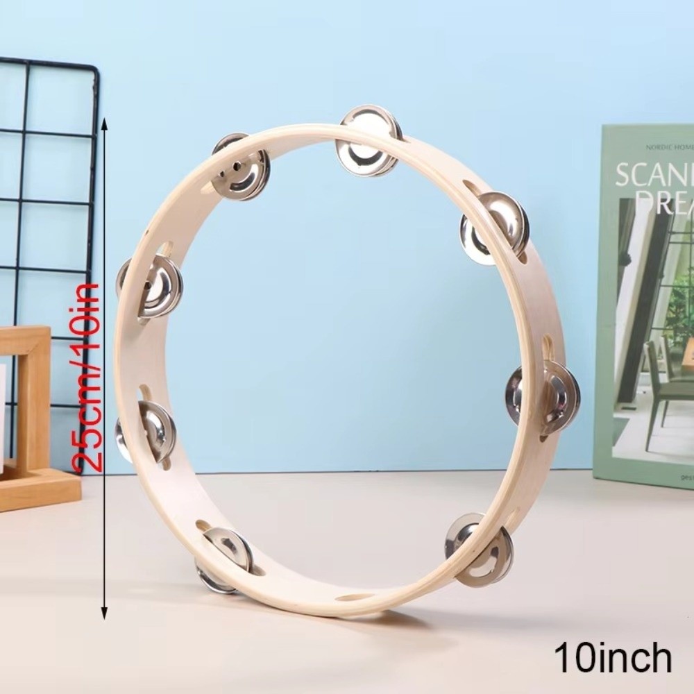 New 4/6/7/8/10 Inch Hand Drums - Tambourine Hand Drum のレビューと価格