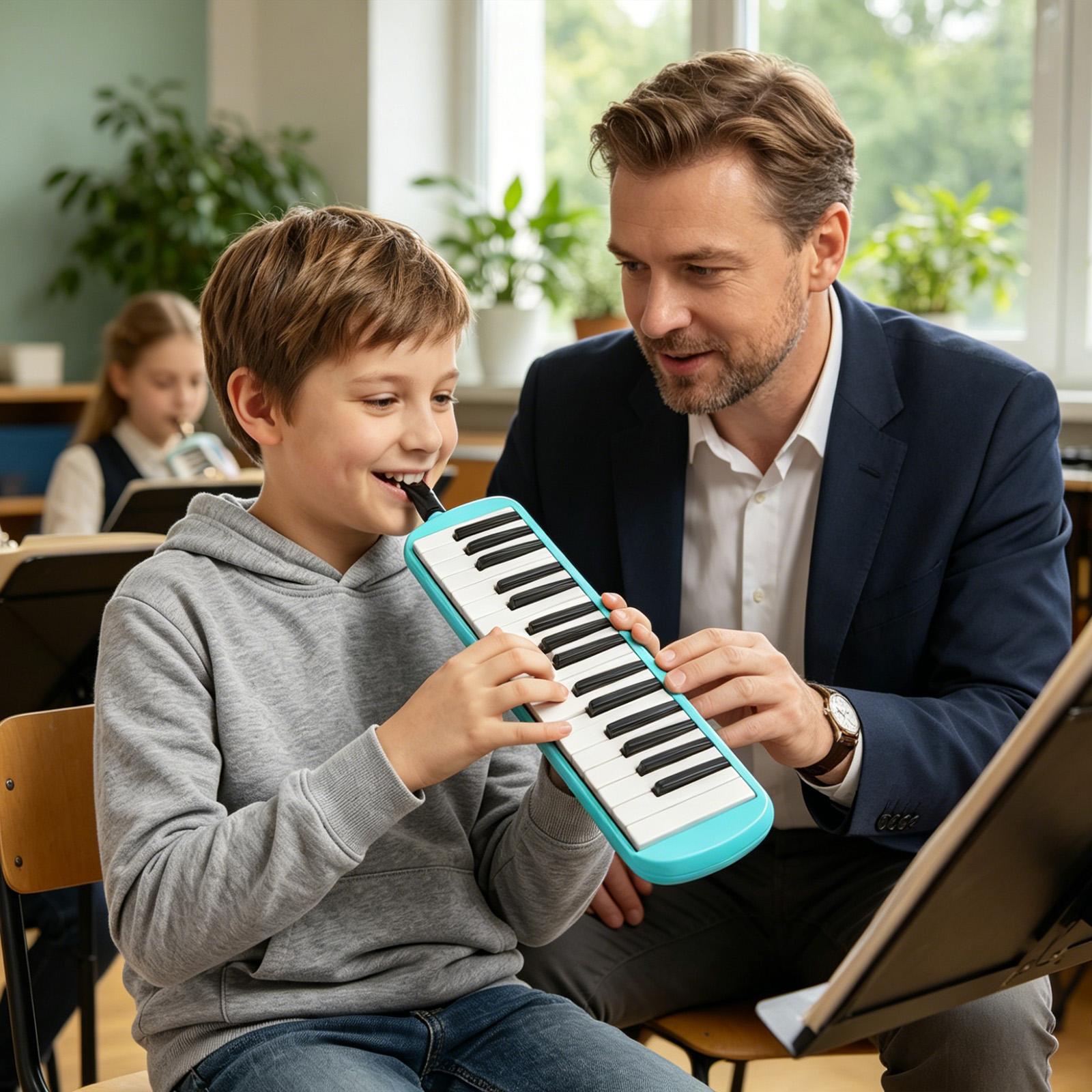 32 Keys Melodica 32-Key Beginn - Musical Instrument Long のレビューと価格