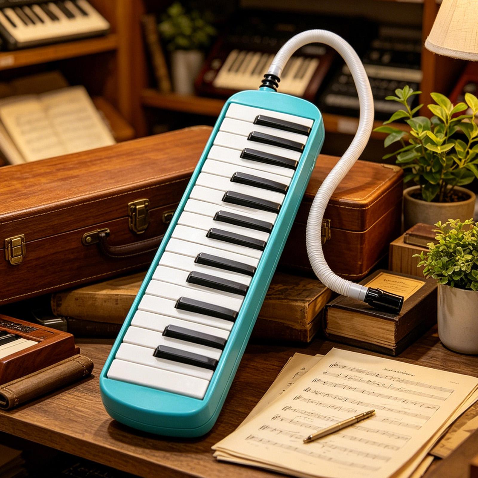 32 Keys Melodica 32-Key Beginn - Musical Instrument Long のレビューと価格