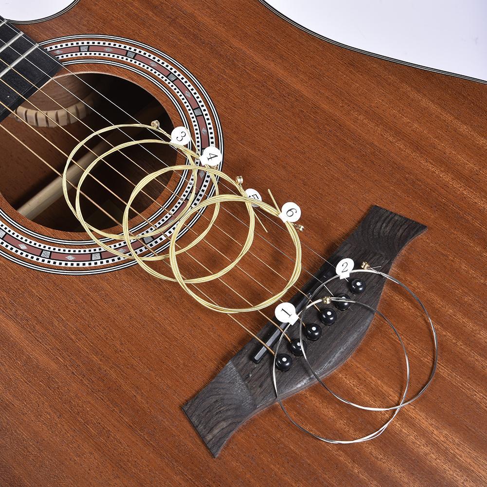 6pcs/set Universal Acoustic Gu - Musical Instrument Strings のレビューと価格