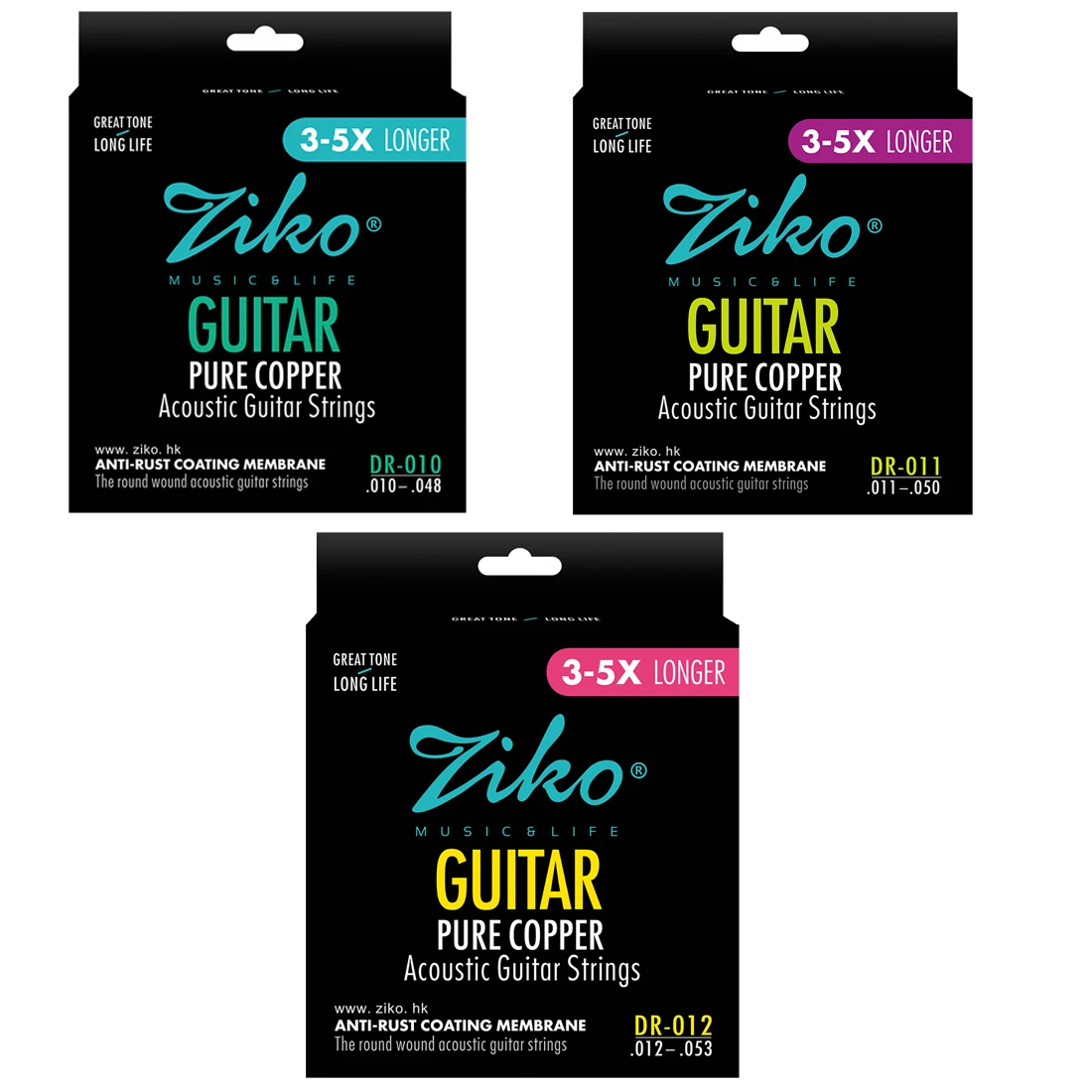 ZIKO Acoustic Guitar String Re - Musical Instrument Strings のレビューと価格