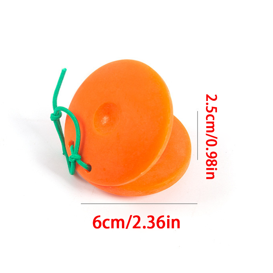 3pcs Wooden Castanets Orff Per - Castanet Flamenco のレビューと価格