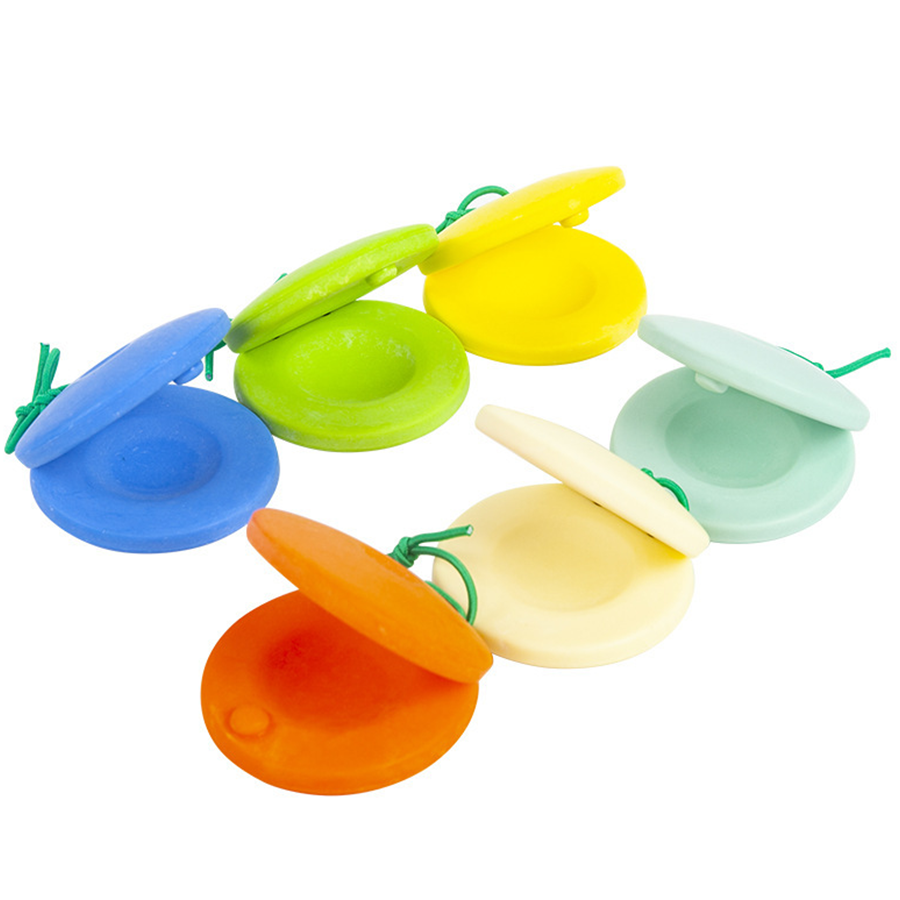 3pcs Wooden Castanets Orff Per - Castanet Flamenco のレビューと価格