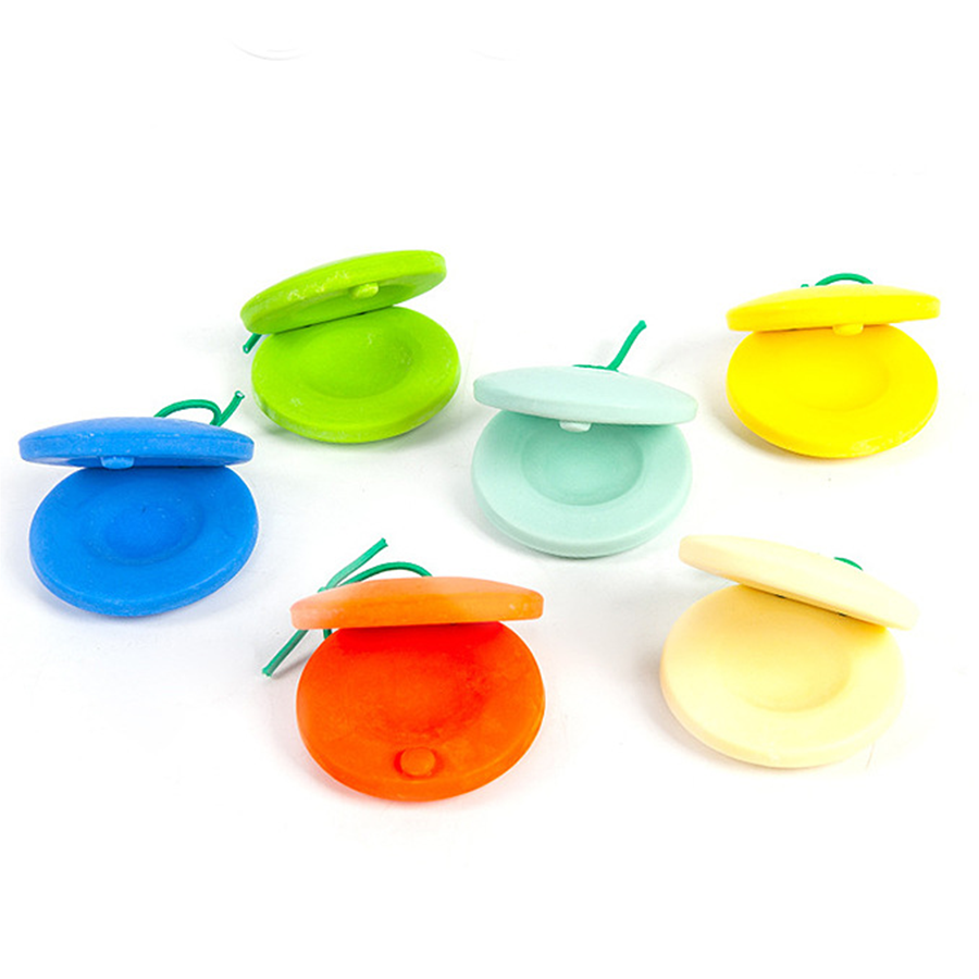 3pcs Wooden Castanets Orff Per - Castanet Flamenco のレビューと価格