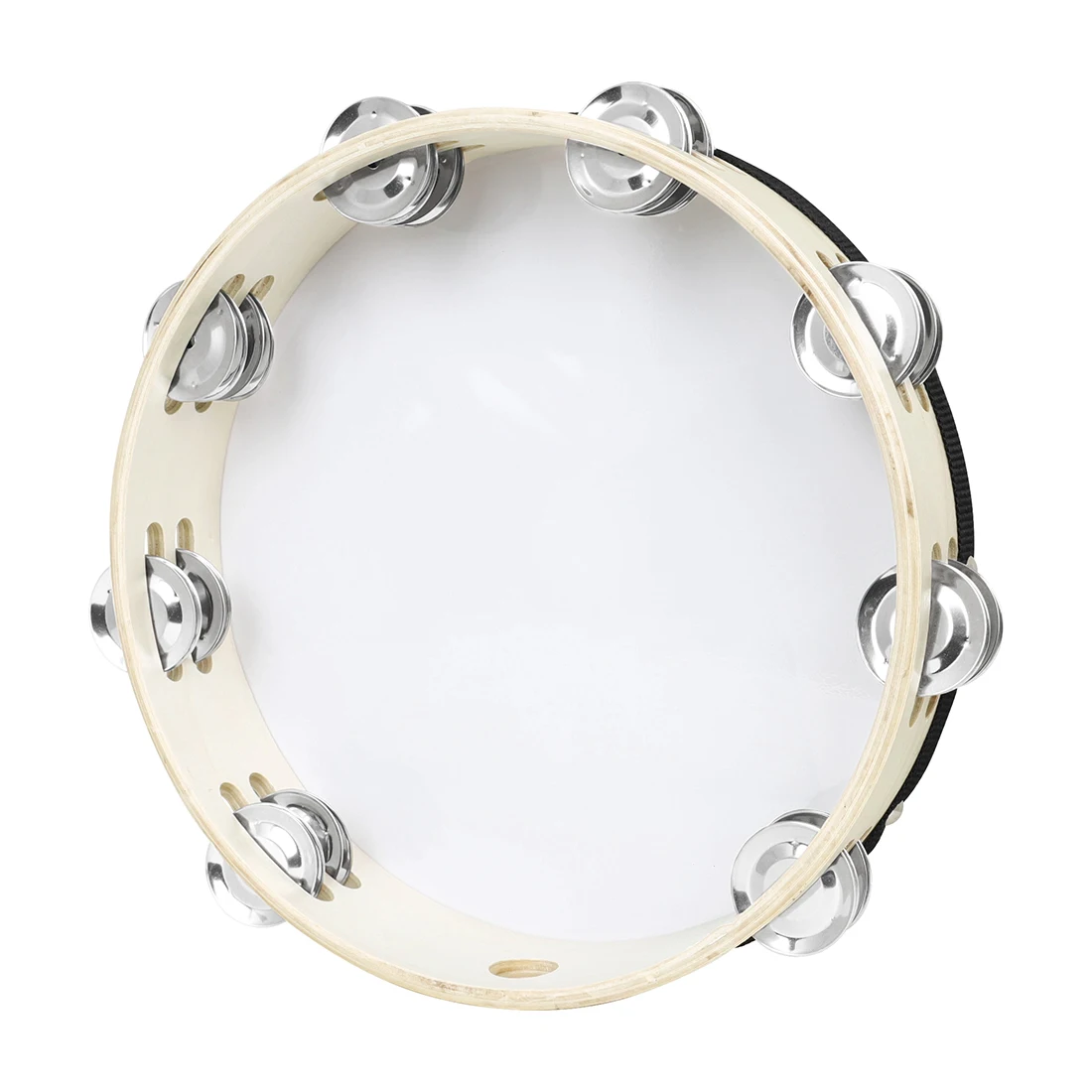 M MBAT 10-Inch Tambourine Wood - Tambourine Hand Drum のレビューと価格