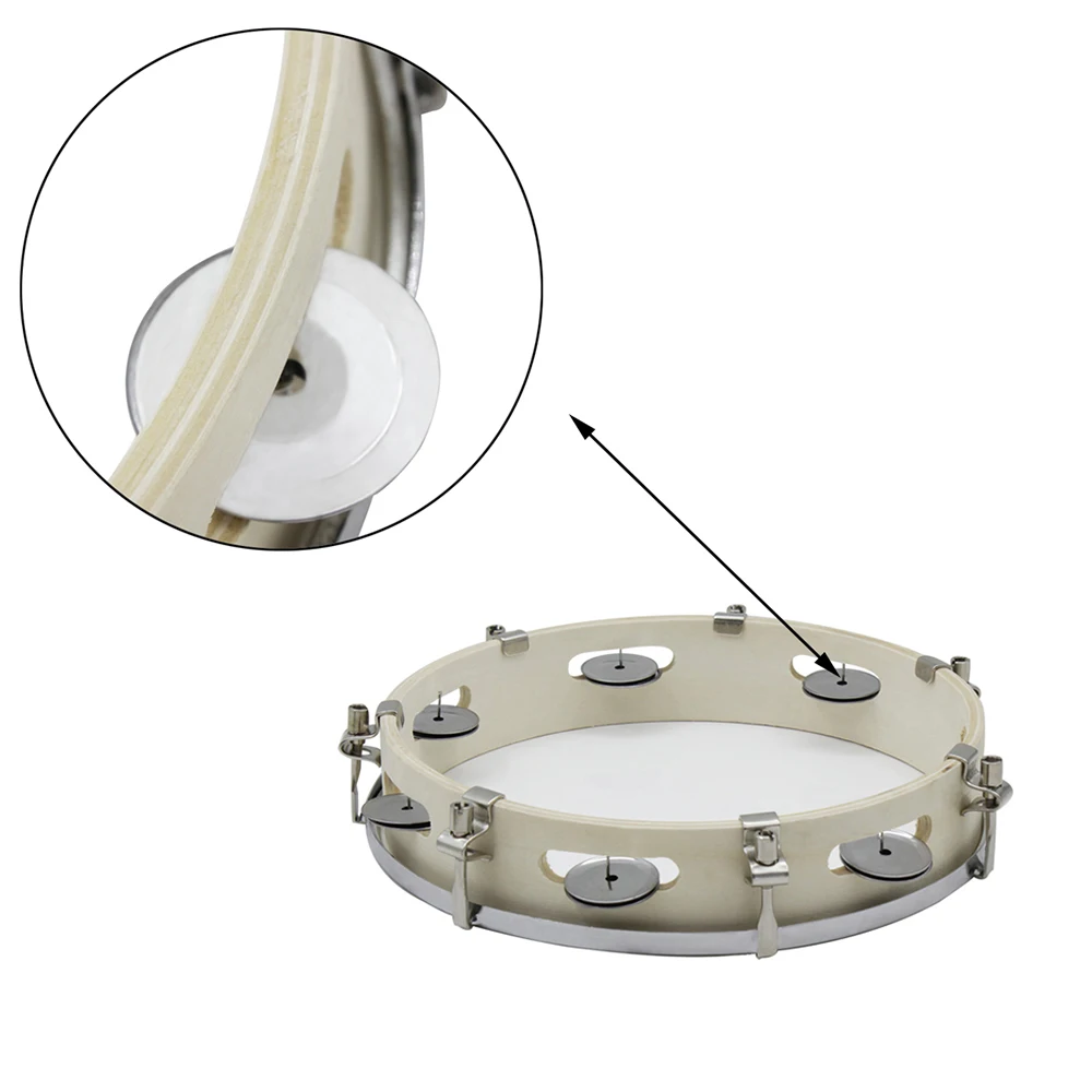 SLADE 10 Inches Tambourine Adj - Tambourine Hand Drum のレビューと価格