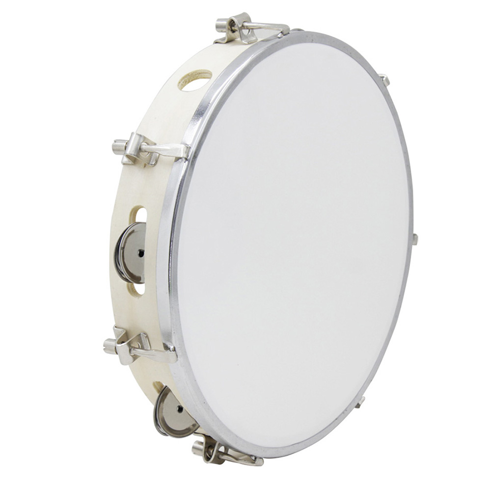 10 Inches Tambourine Adjustabl - Tambourine Hand Drum のレビューと価格